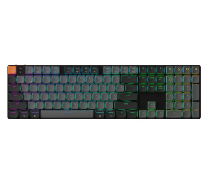 Klawiatura bezprzewodowa Keychron K5X H4 UltraSlim LowProfile Mac Win HotSwap RGB FullSize ISO